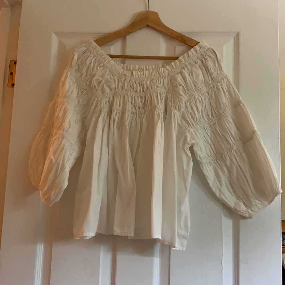 NWT Free People Peasant Blouse